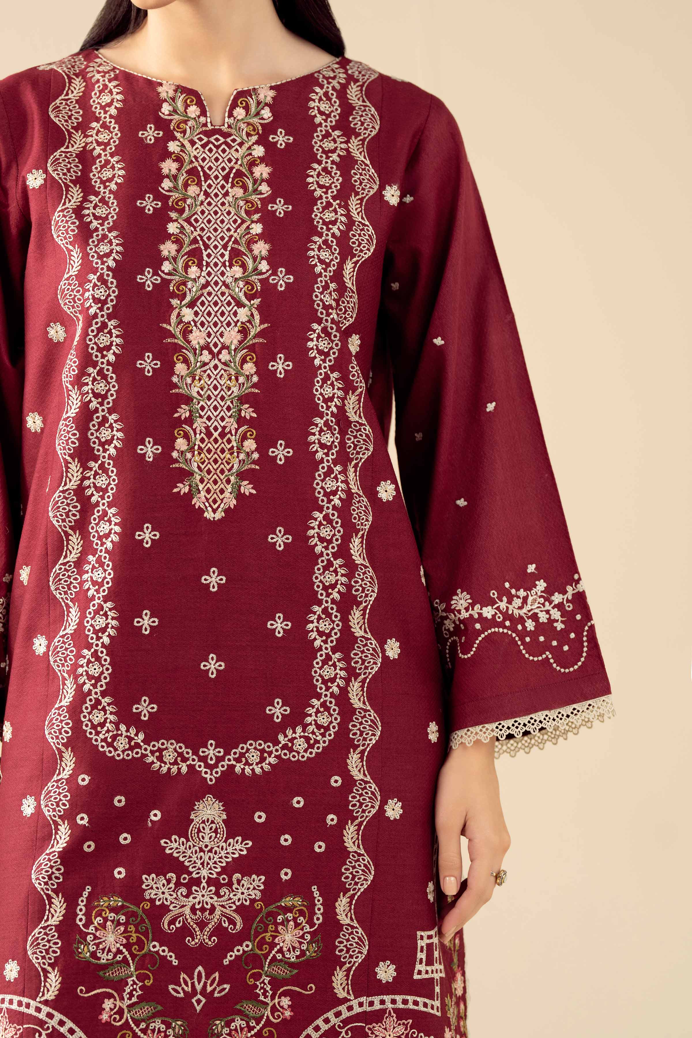 2 Piece - Embroidered Suit - PW25-530