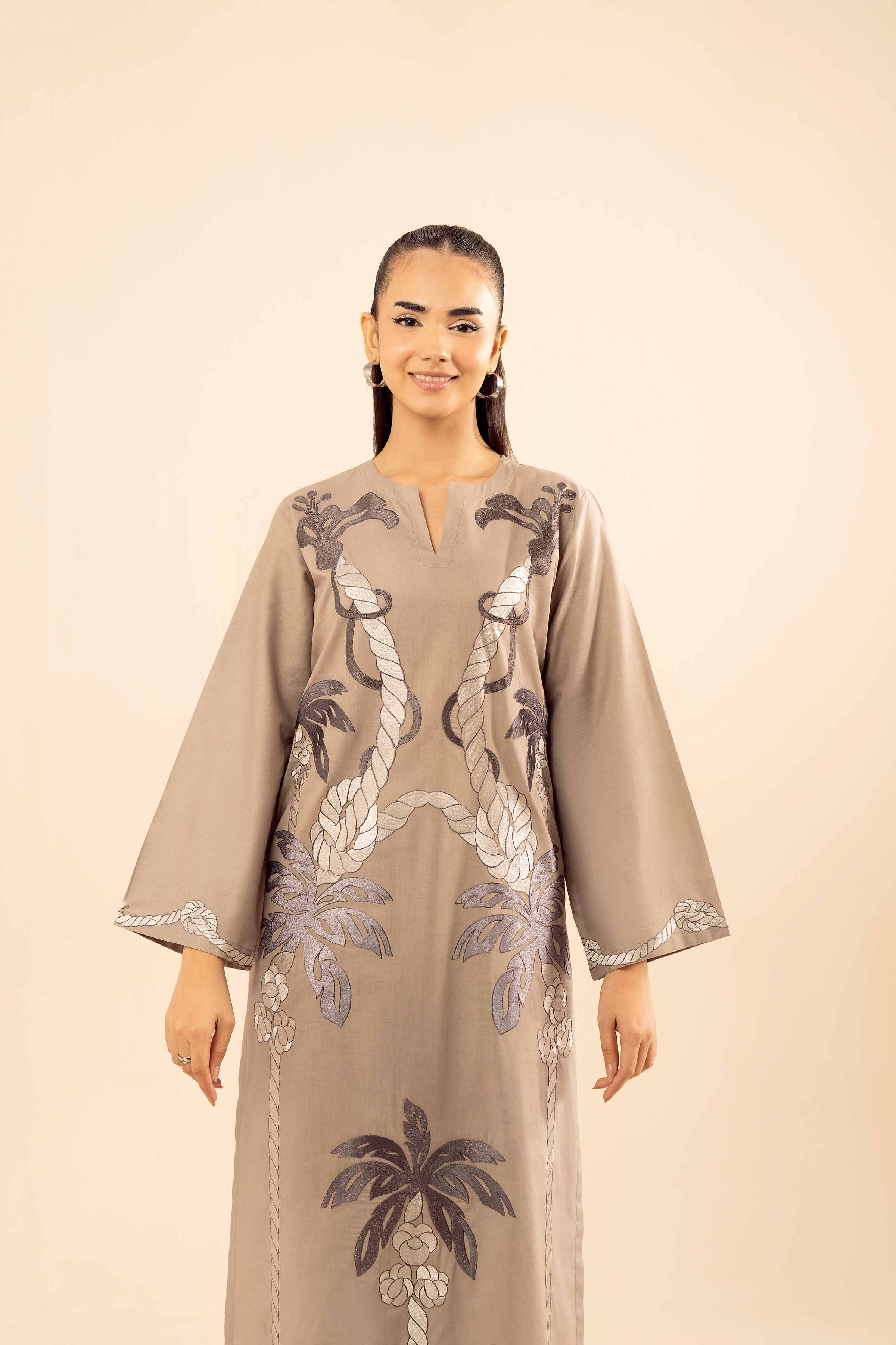 2 Piece - Embroidered Suit - PW25-54