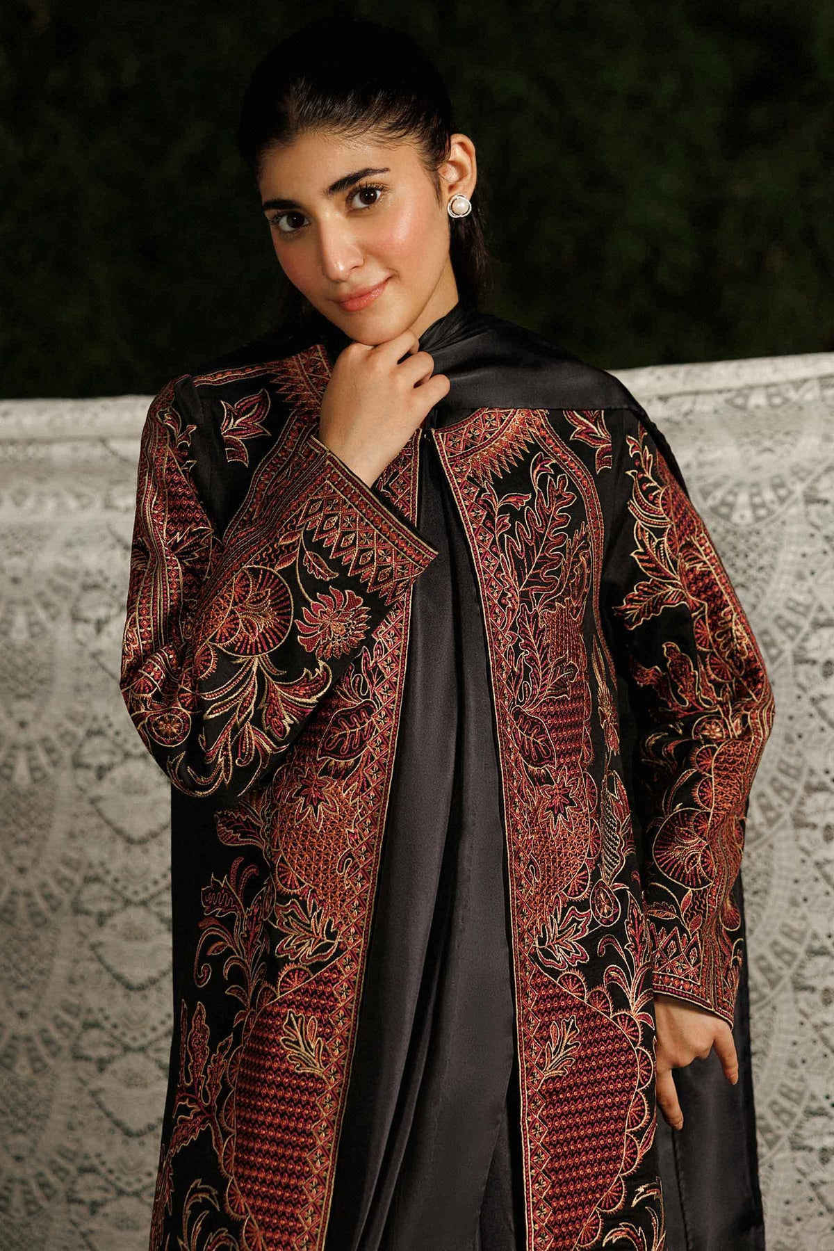 Embroidered Jacket - PW25-542