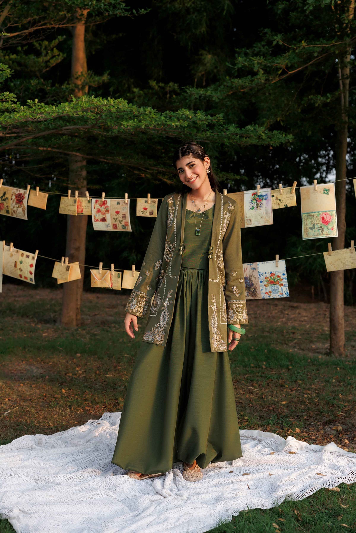 Embroidered Jacket - PW25-547