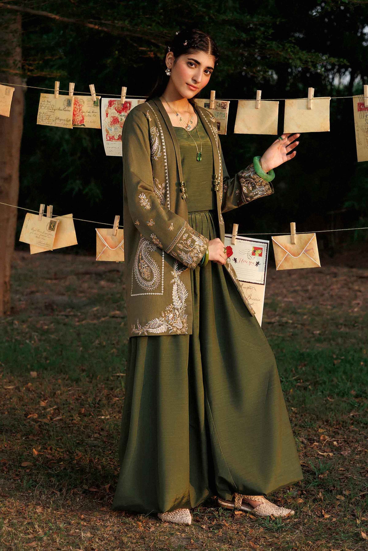 Embroidered Jacket - PW25-547