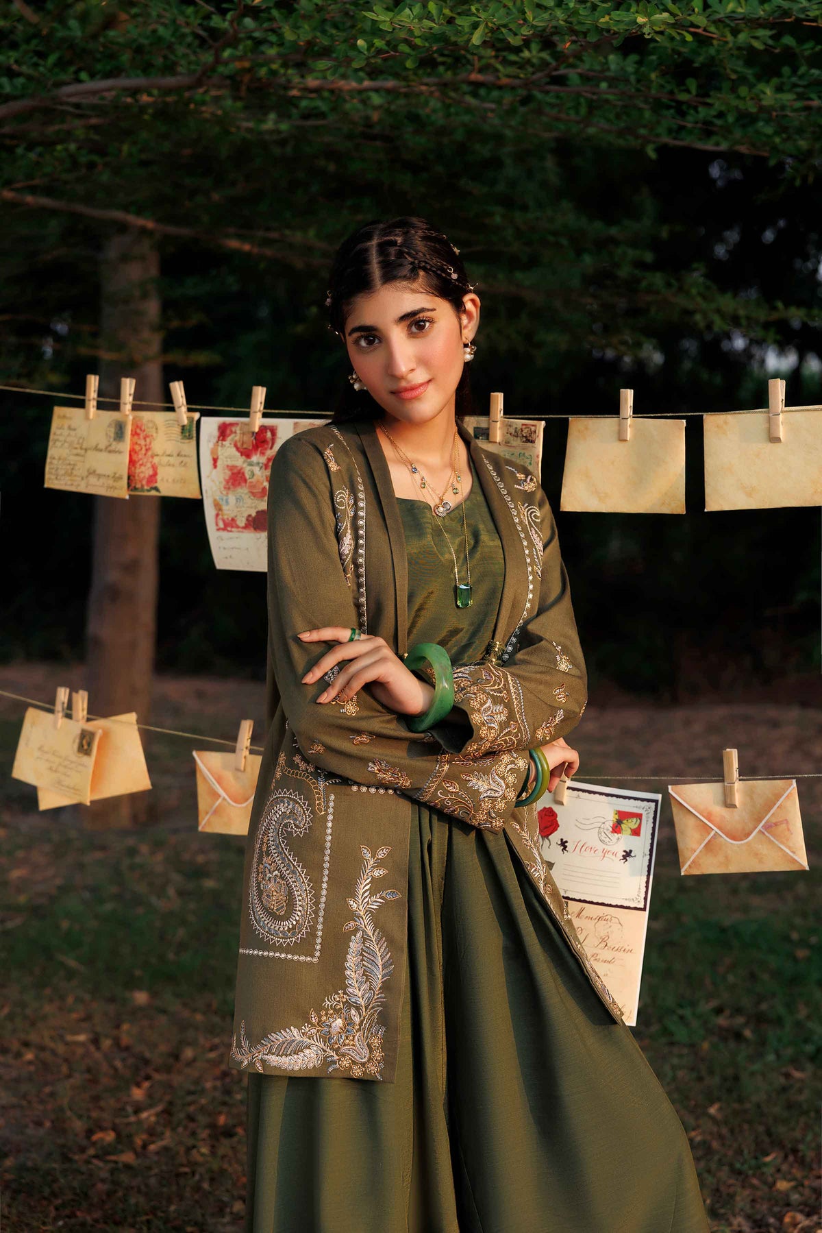 Embroidered Jacket - PW25-547