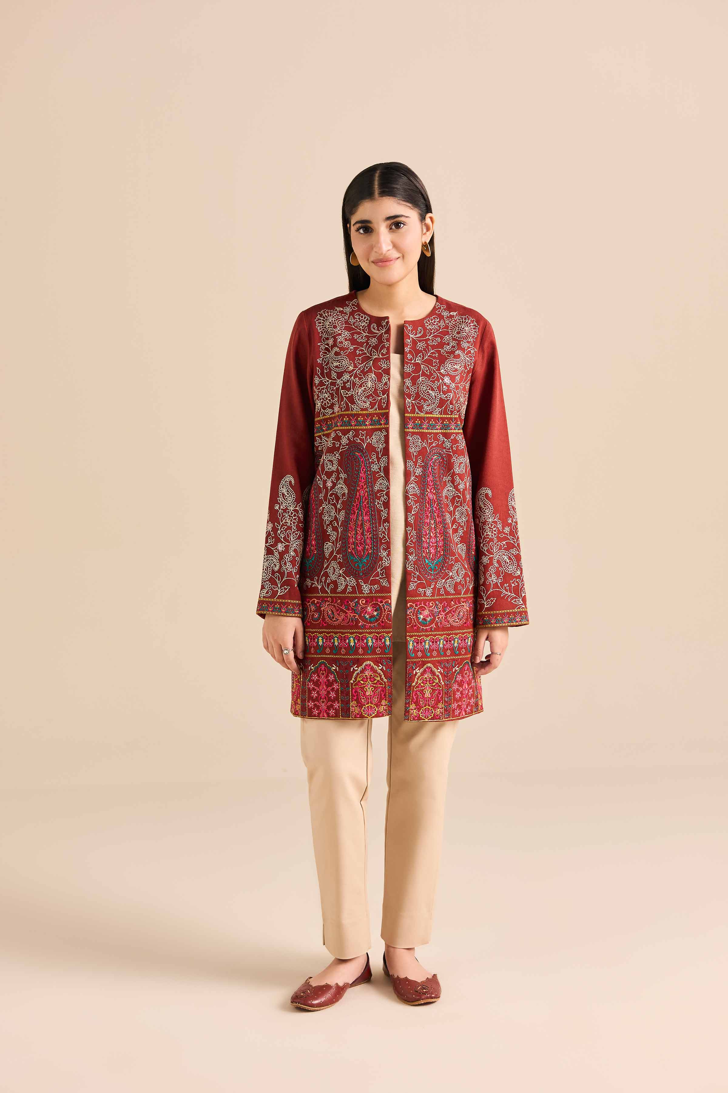 Embroidered Jacket - PW25-548