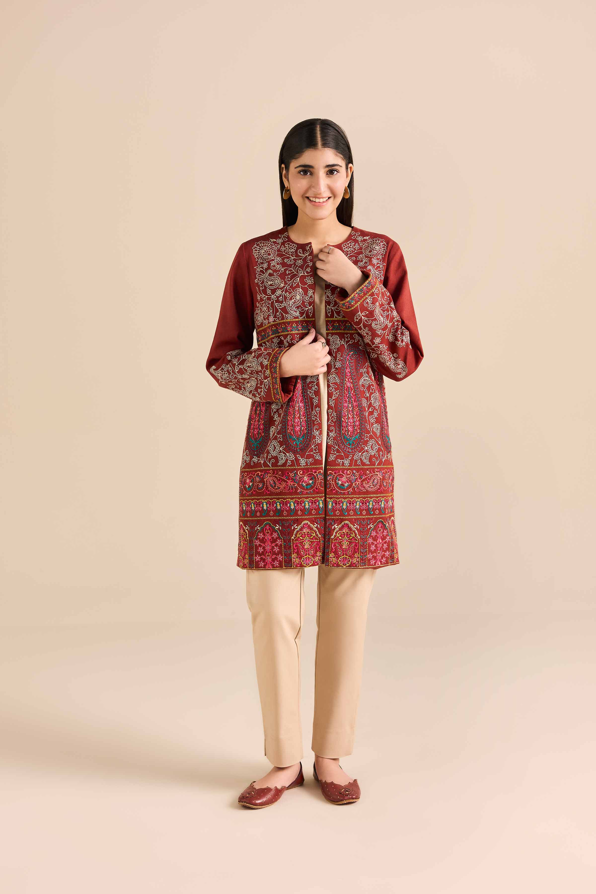 Embroidered Jacket - PW25-548