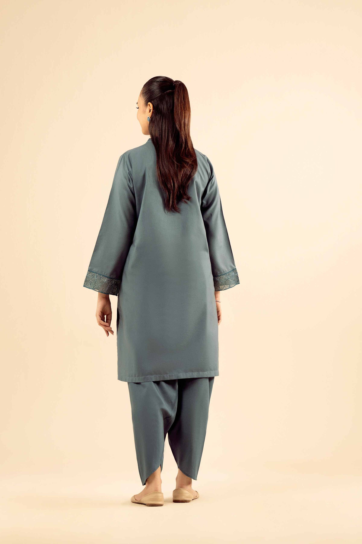 2 Piece - Embroidered Suit - PW25-55