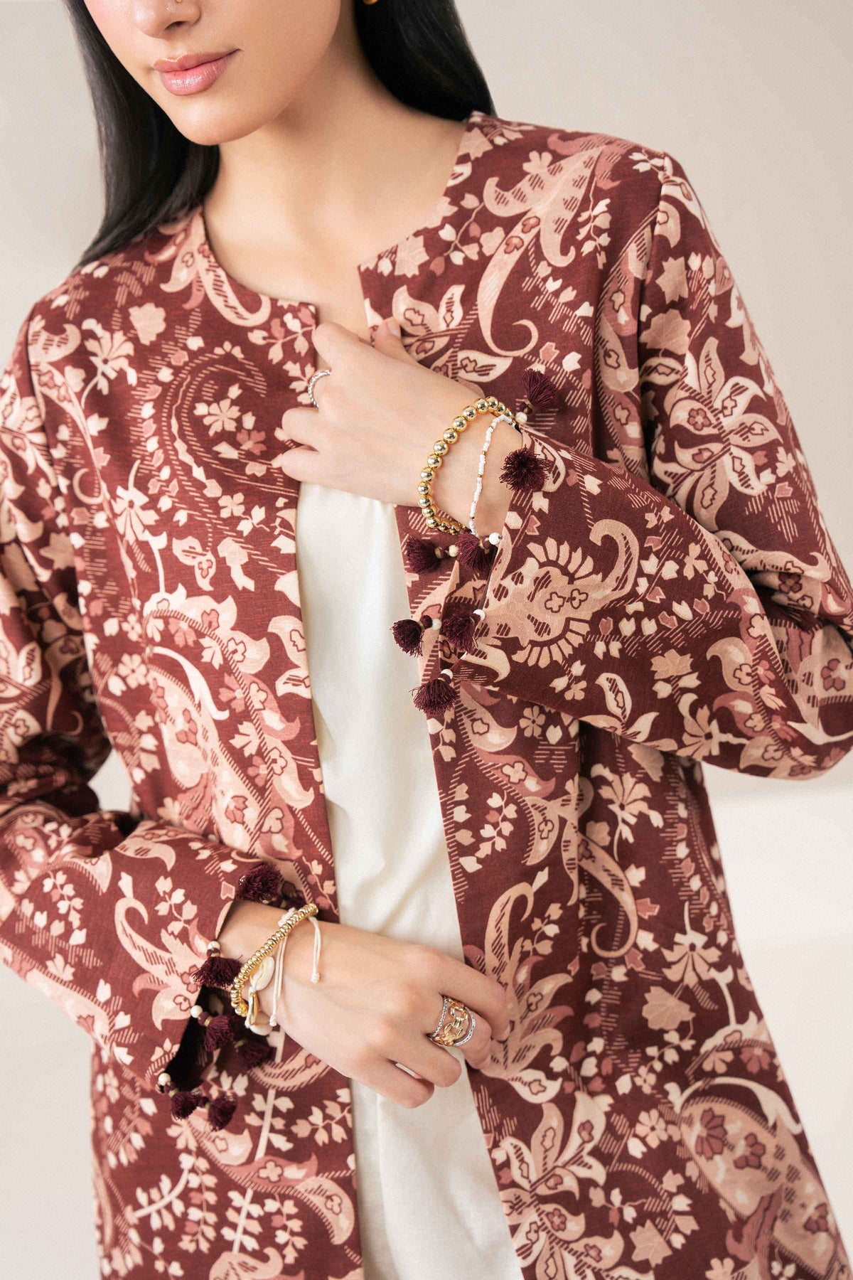 Printed Jacket - PW25-558
