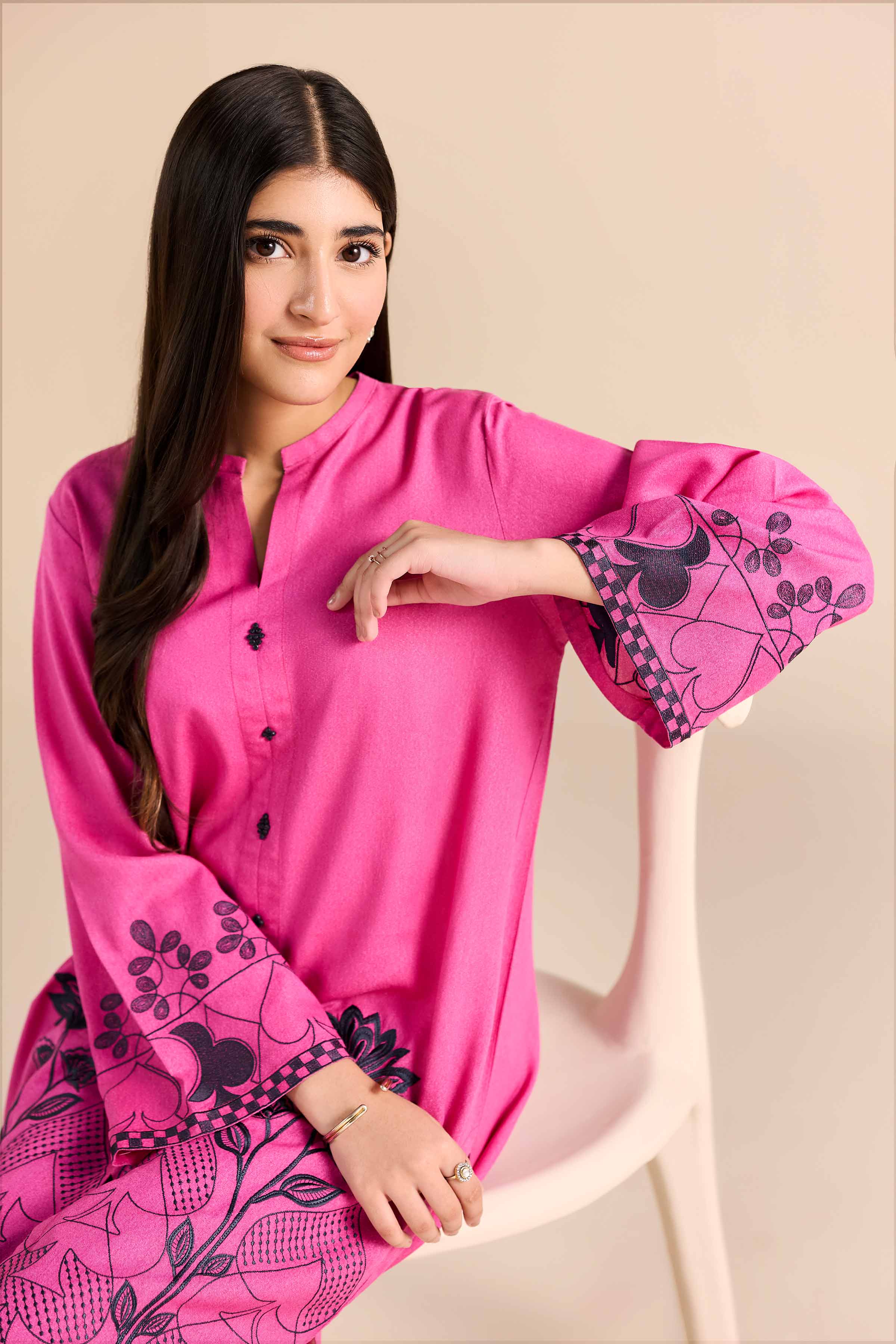 Embroidered Shirt - PW25-568