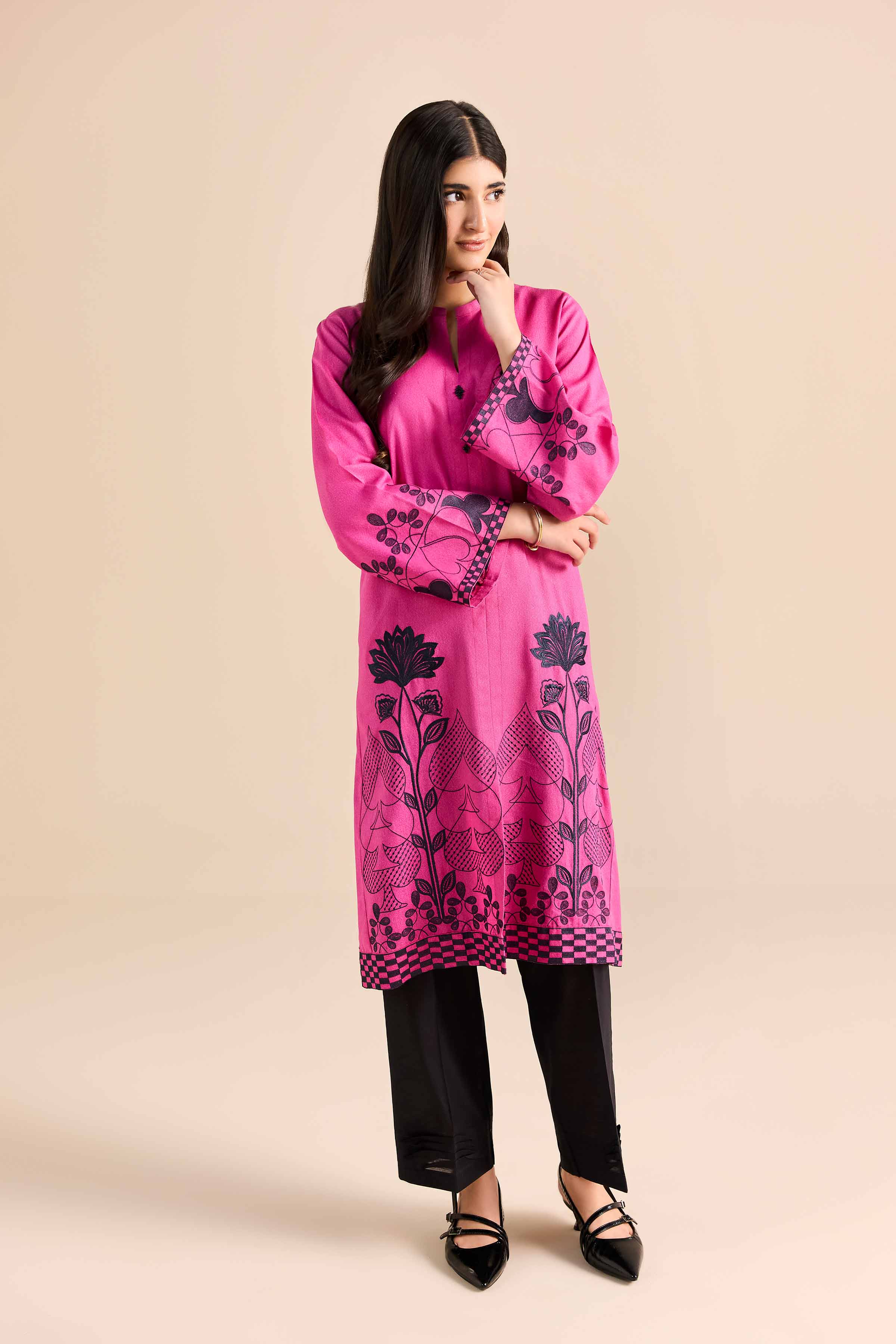 Embroidered Shirt - PW25-568