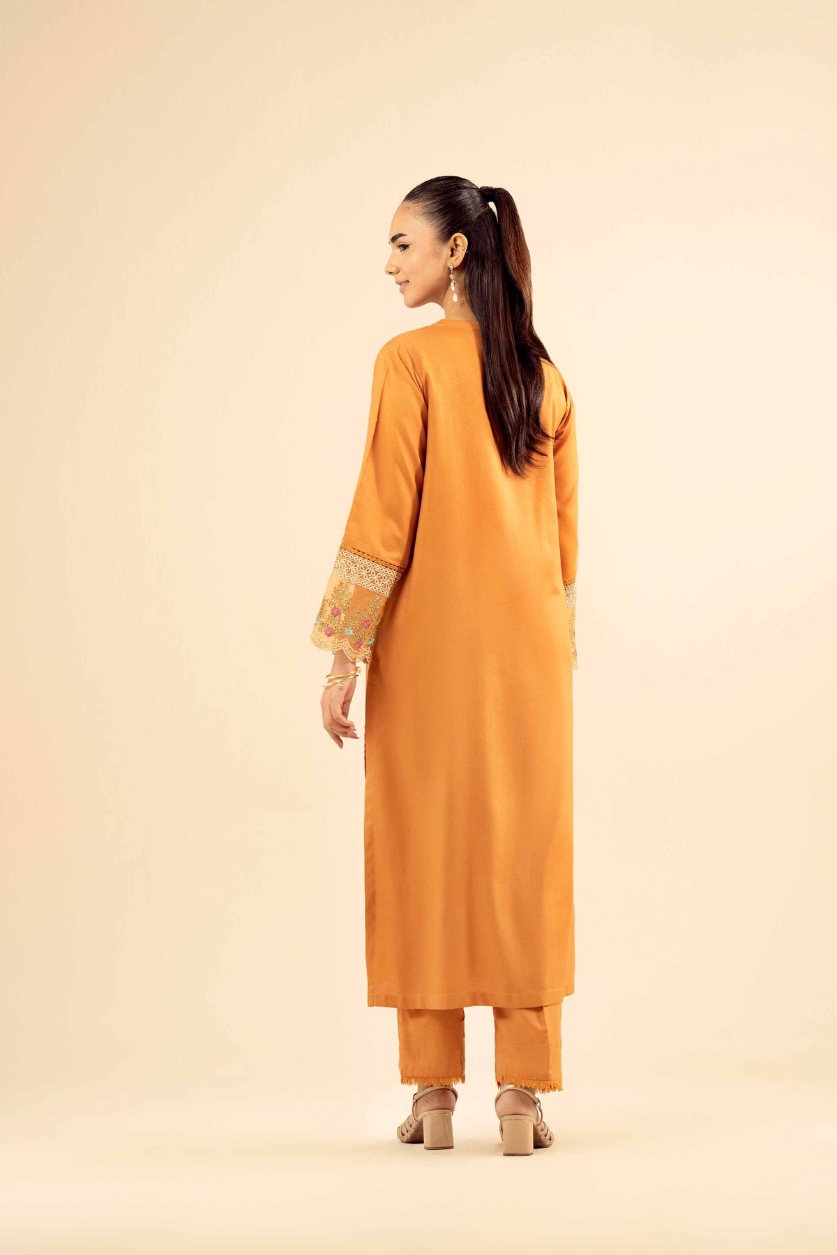 2 Piece - Embroidered Suit - PW25-577