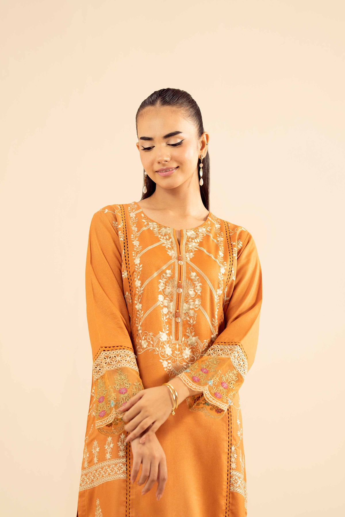 2 Piece - Embroidered Suit - PW25-577