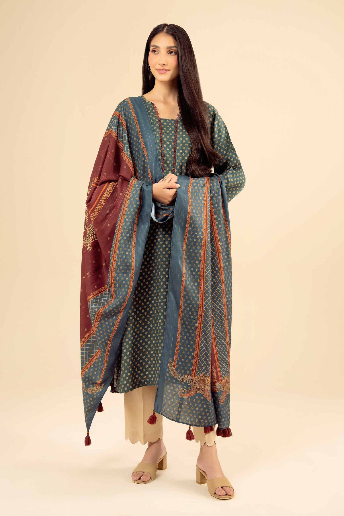 2 Piece - Printed Suit - PW25-81