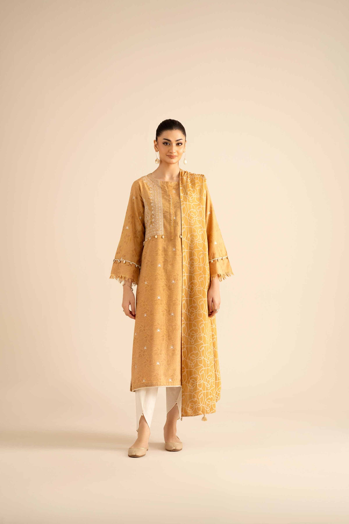 2 Piece - Embroidered Suit - PW25-92
