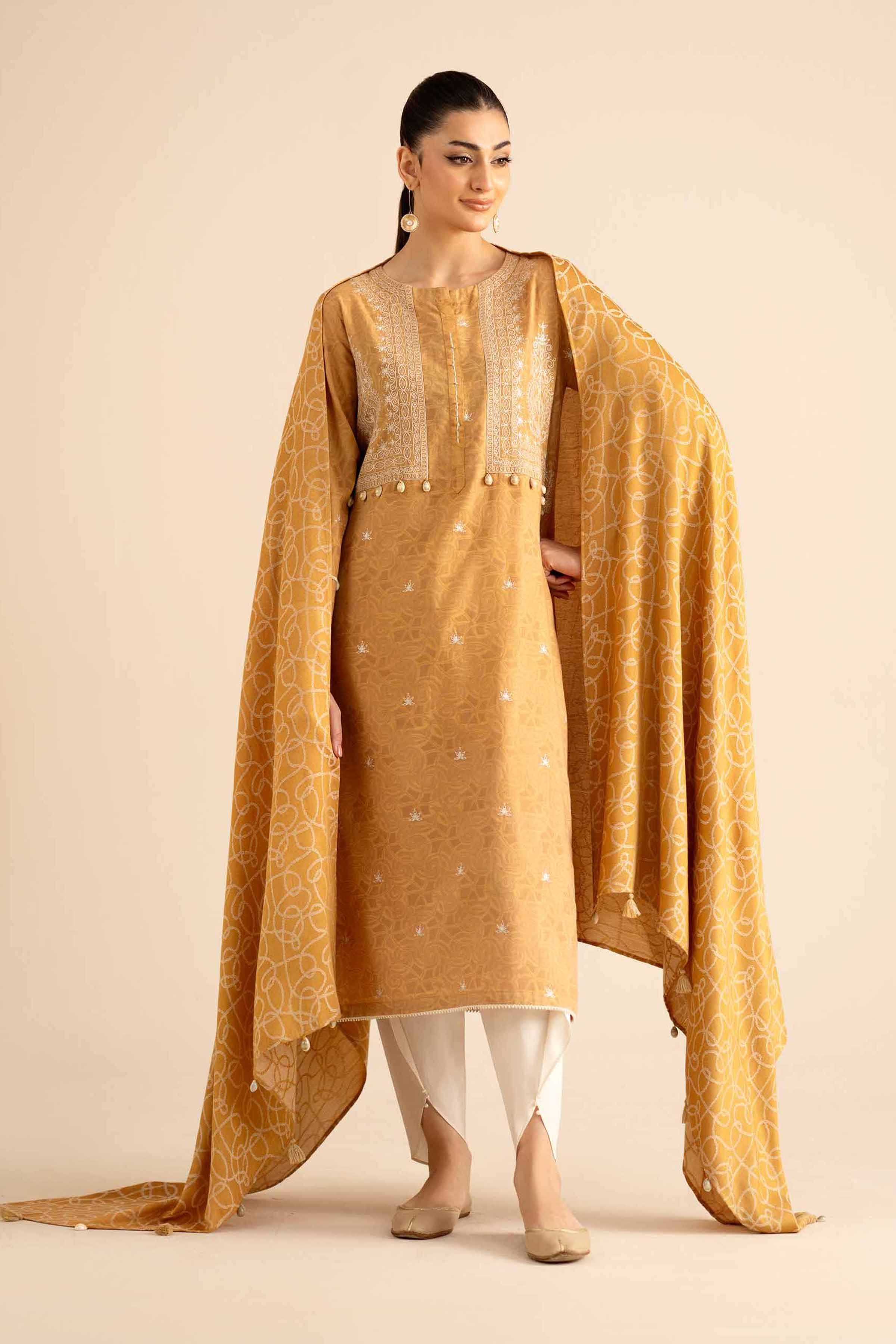 2 Piece - Embroidered Suit - PW25-92