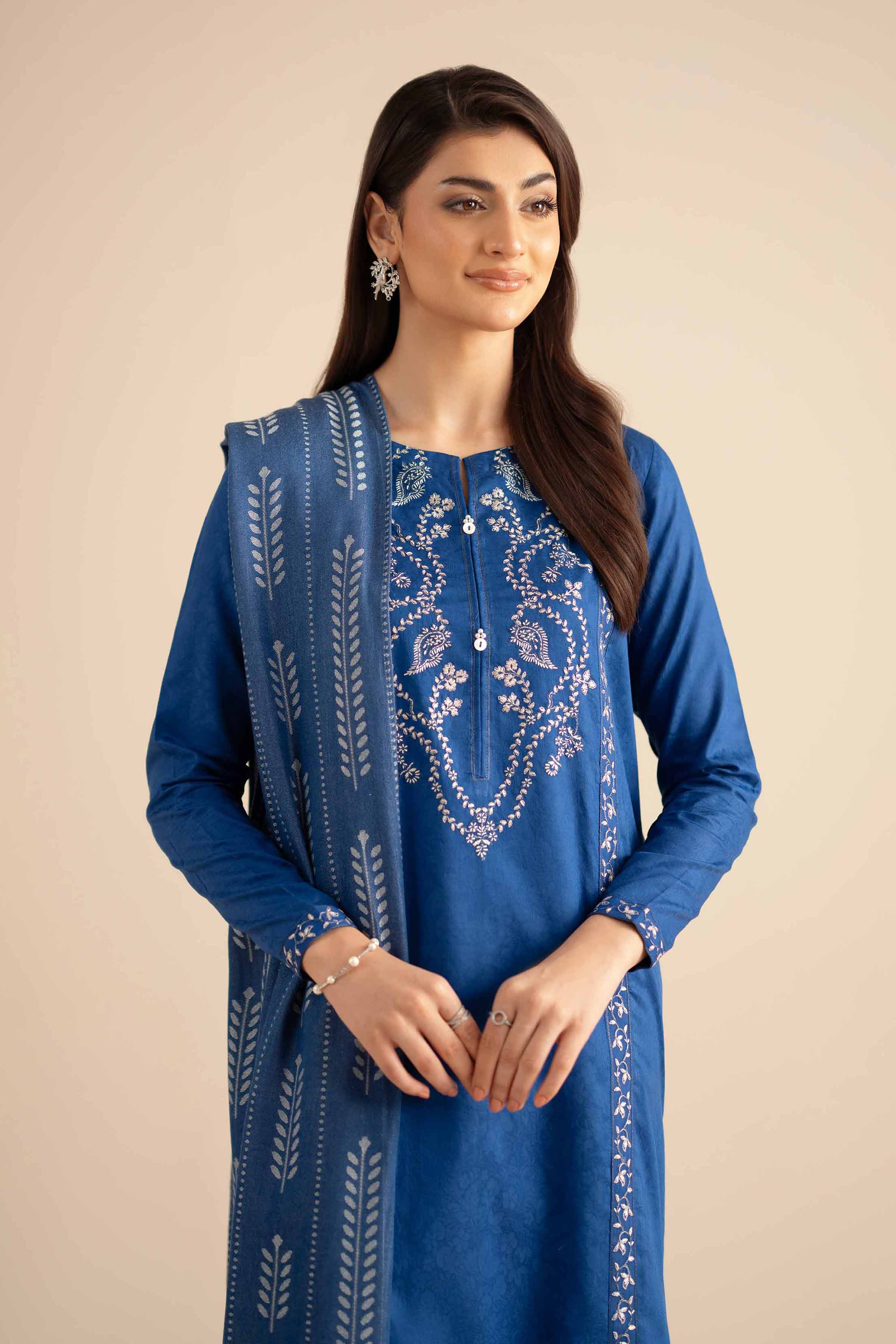 2 Piece - Embroidered Suit - PW25-94