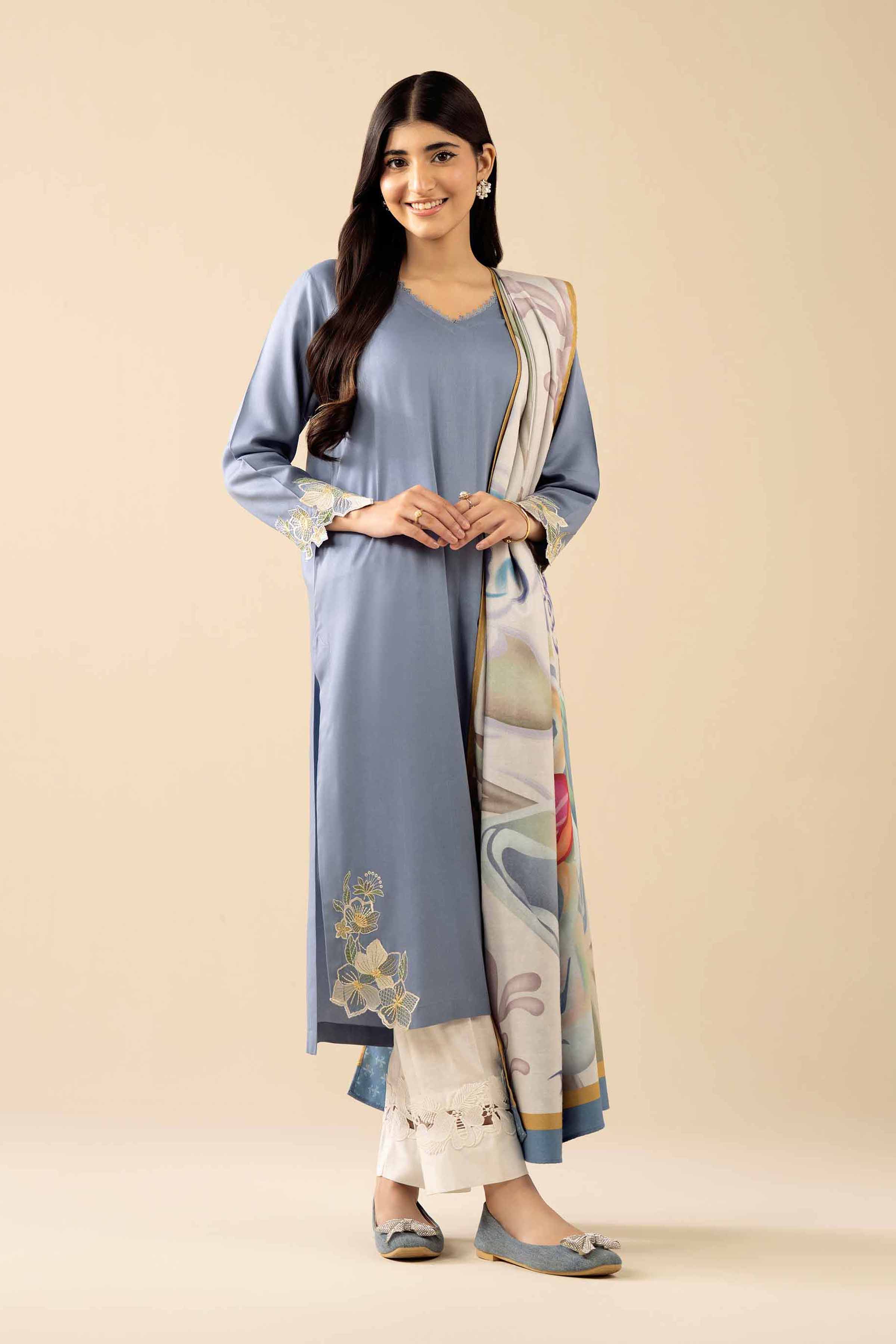 2 Piece - Embroidered Suit - PW25-98