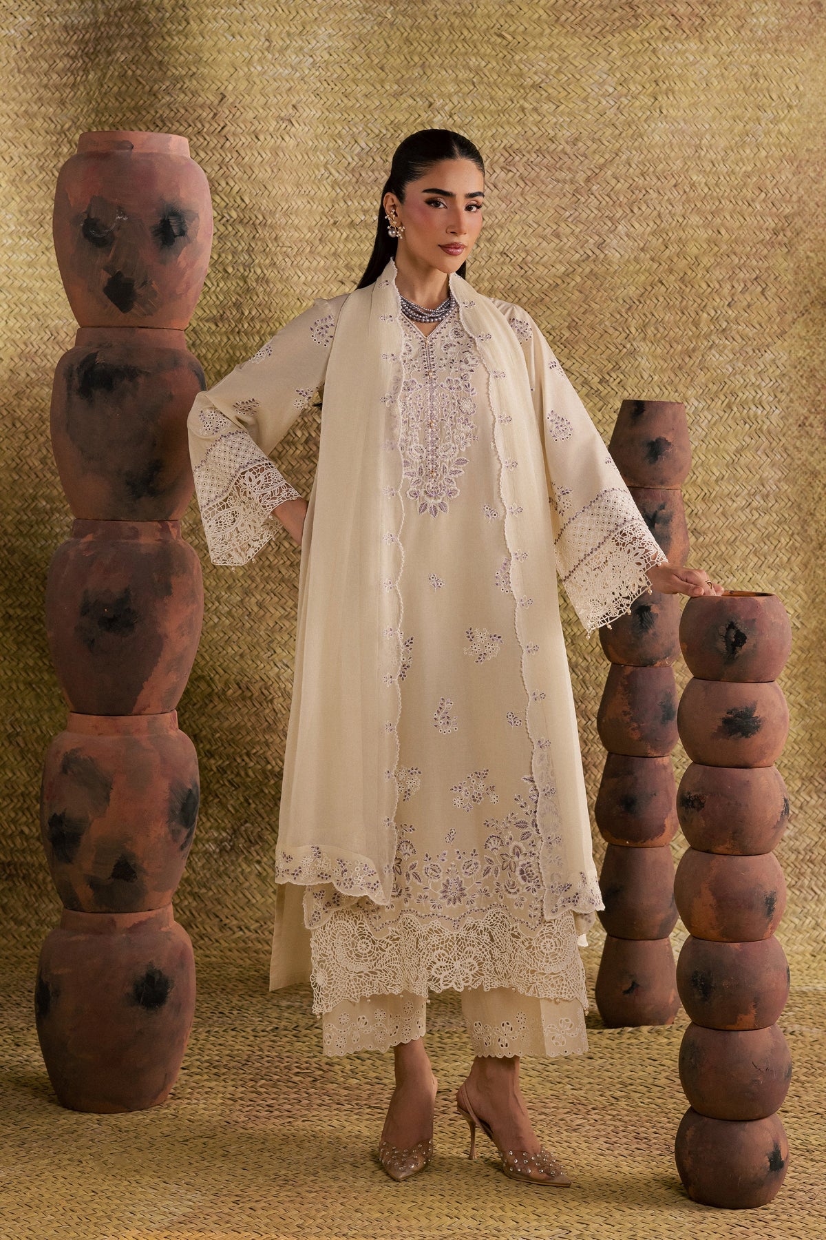 Pearly Lilac 3Pc - Festive Eid Pret