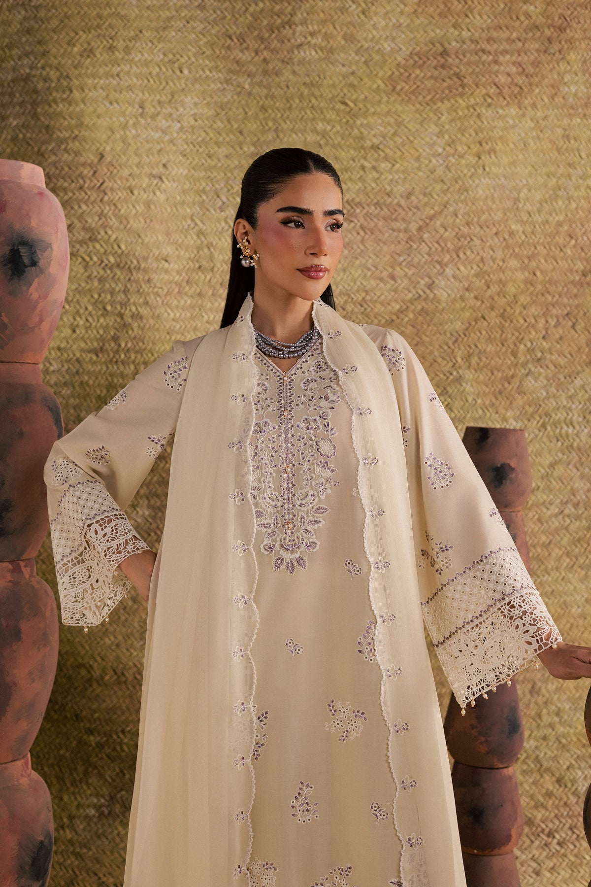 Pearly Lilac 3Pc - Festive Eid Pret