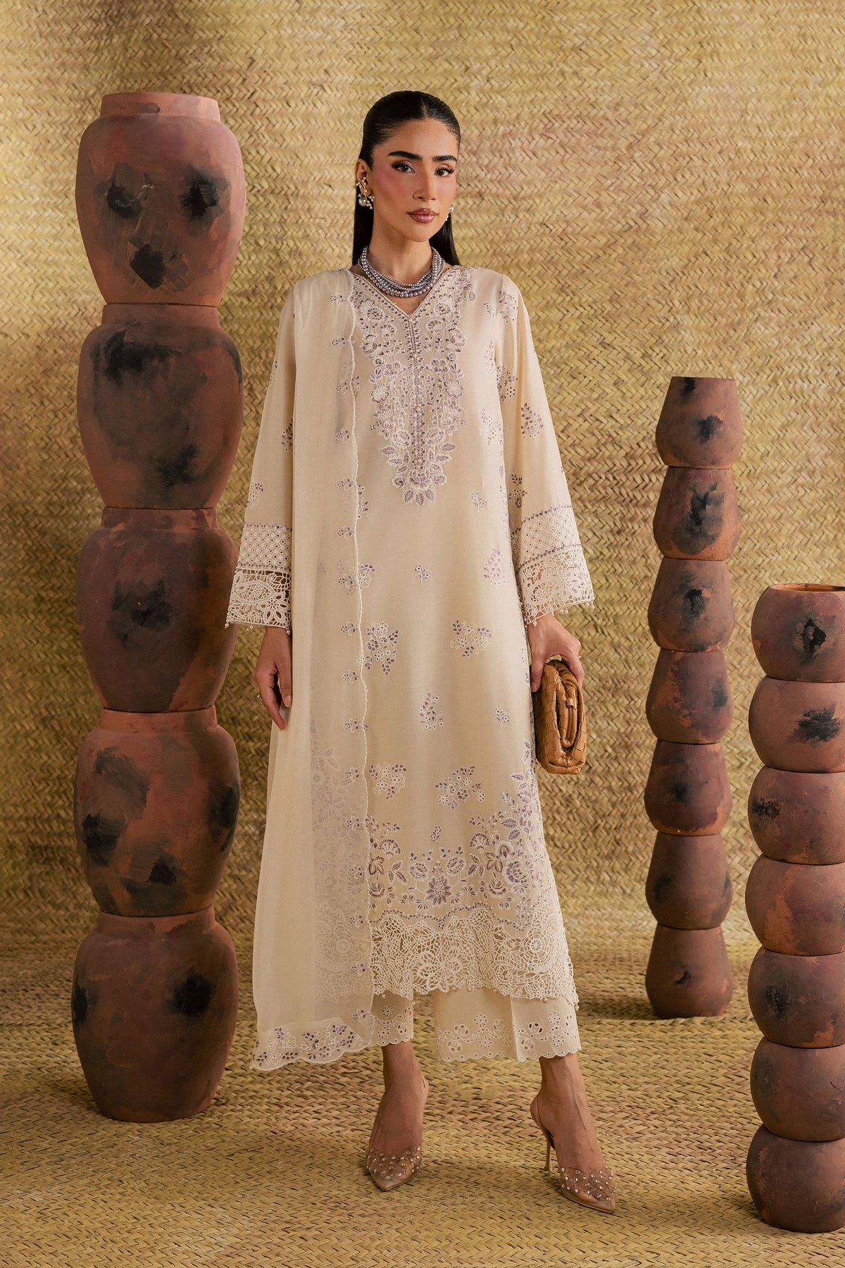 Pearly Lilac 3Pc - Festive Eid Pret
