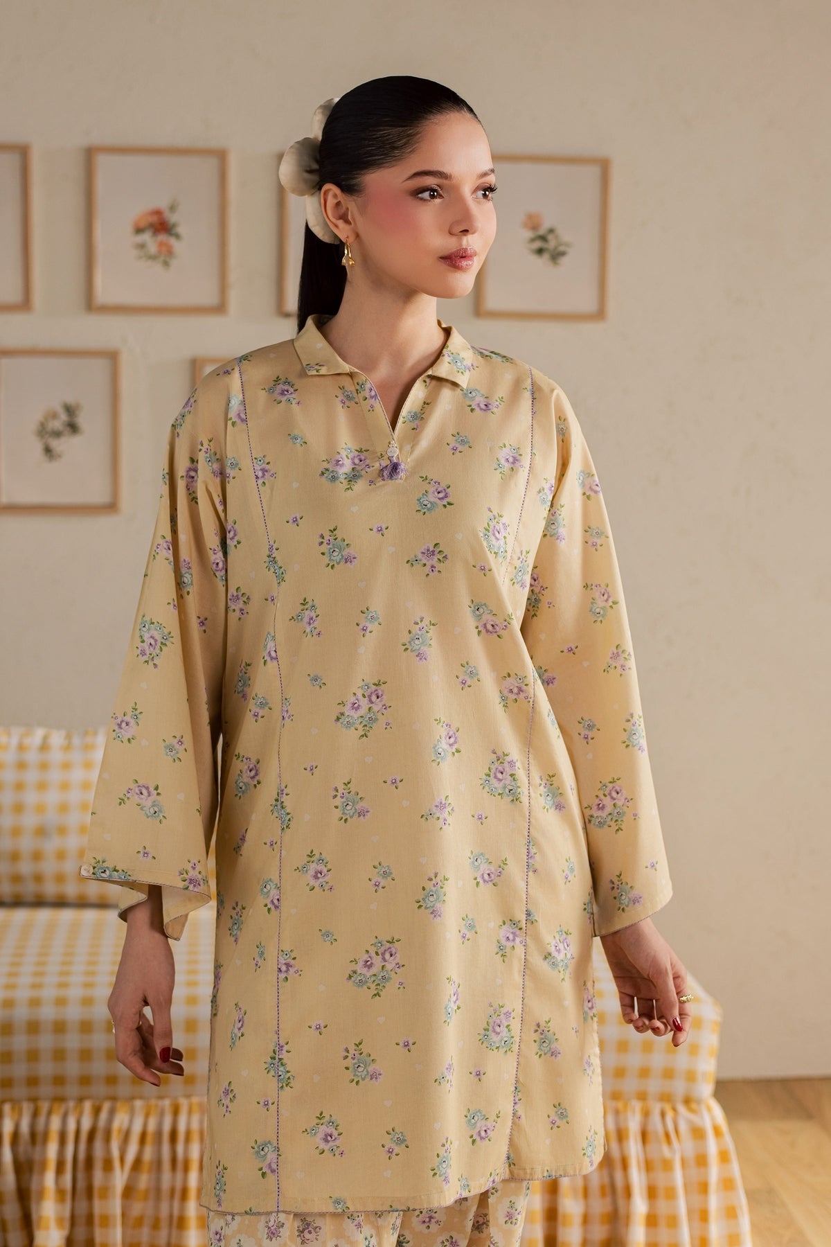Pineapple 2Pc - Printed Lawn Dress