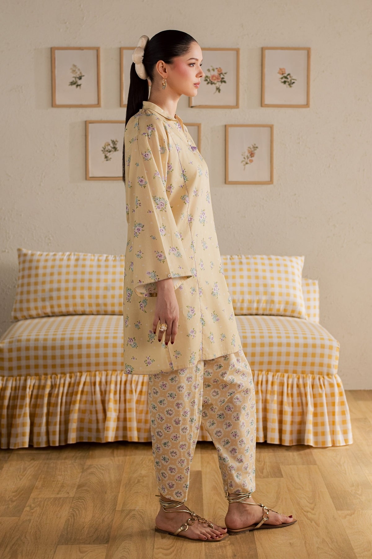 Pineapple 2Pc - Printed Lawn Dress