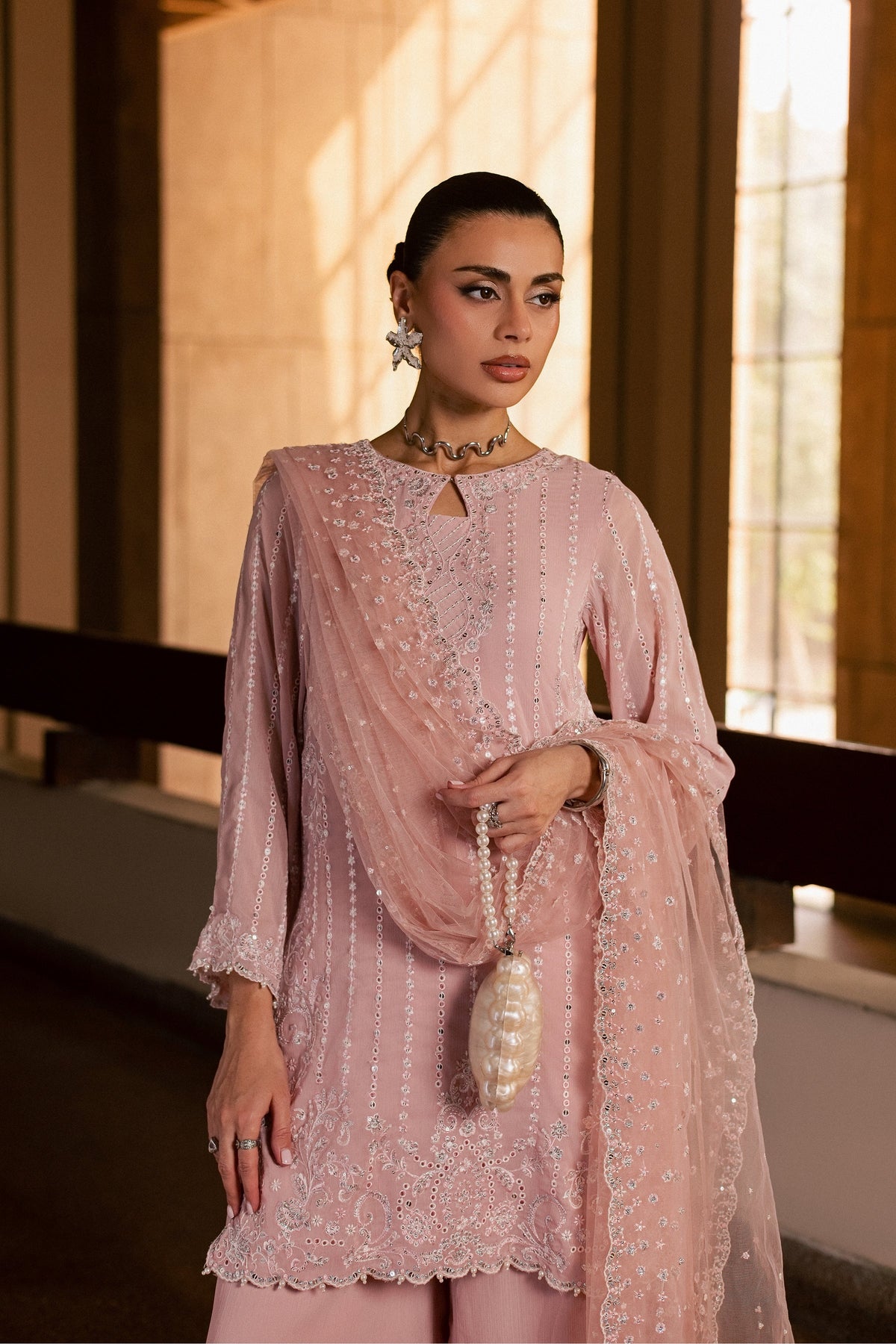 Pink Aurelia 3Pc - Festive Luxe Pret