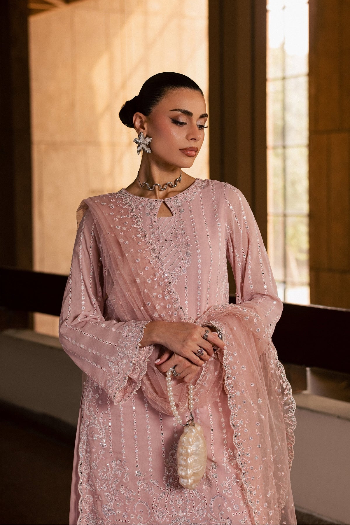 Pink Aurelia 3Pc - Festive Luxe Pret