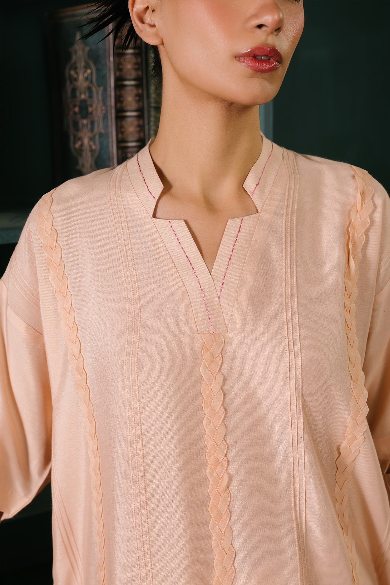 Pink Cameo Matching Set