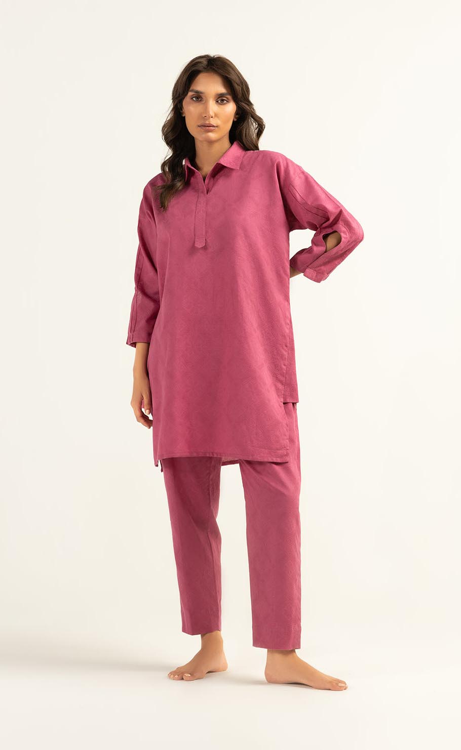 Pink Petal Matching Set