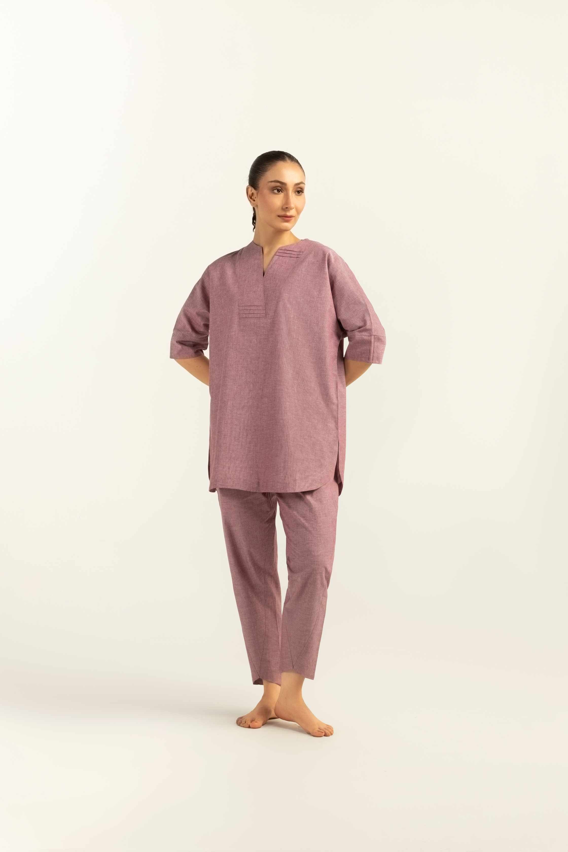 Pink Sham Matching Set