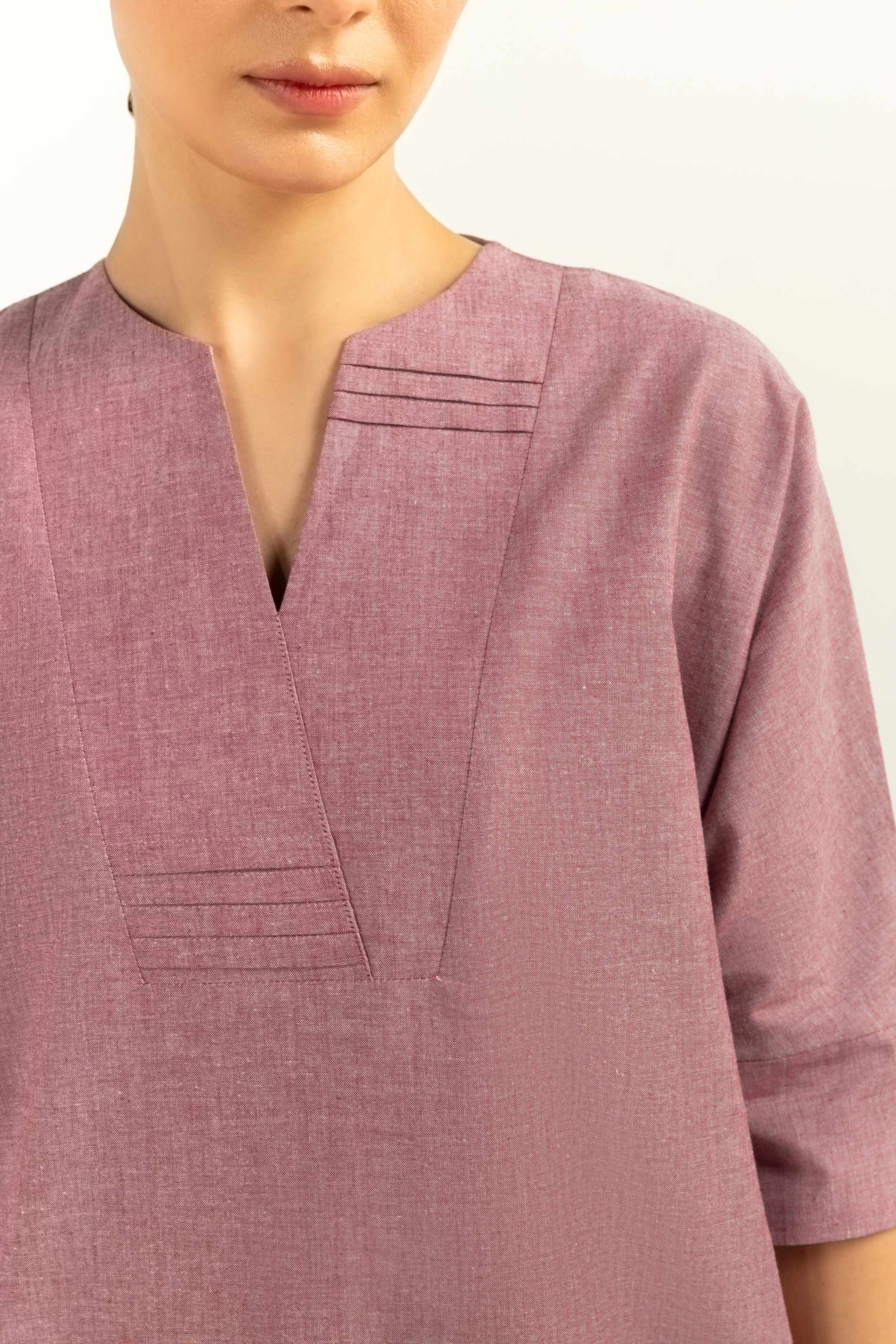 Pink Sham Matching Set