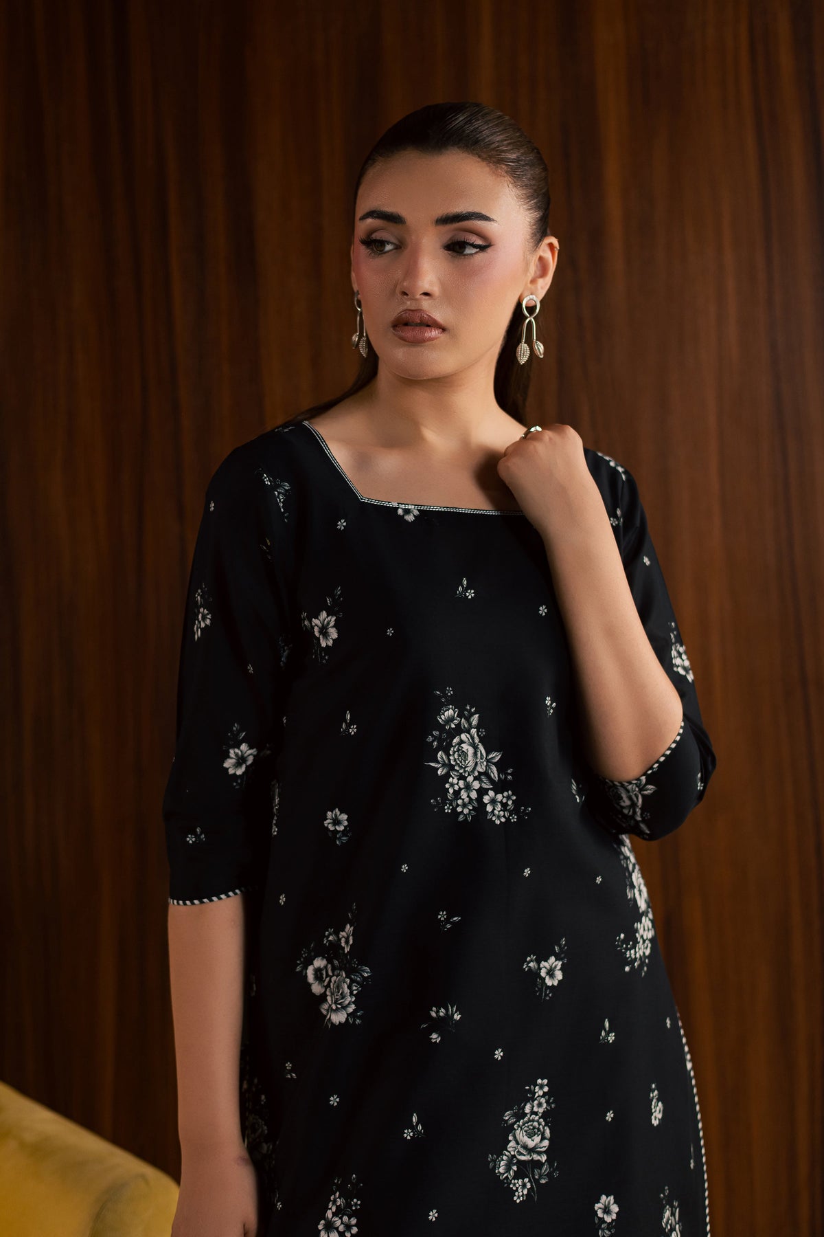 Preppy 2Pc - Printed Lawn Dress