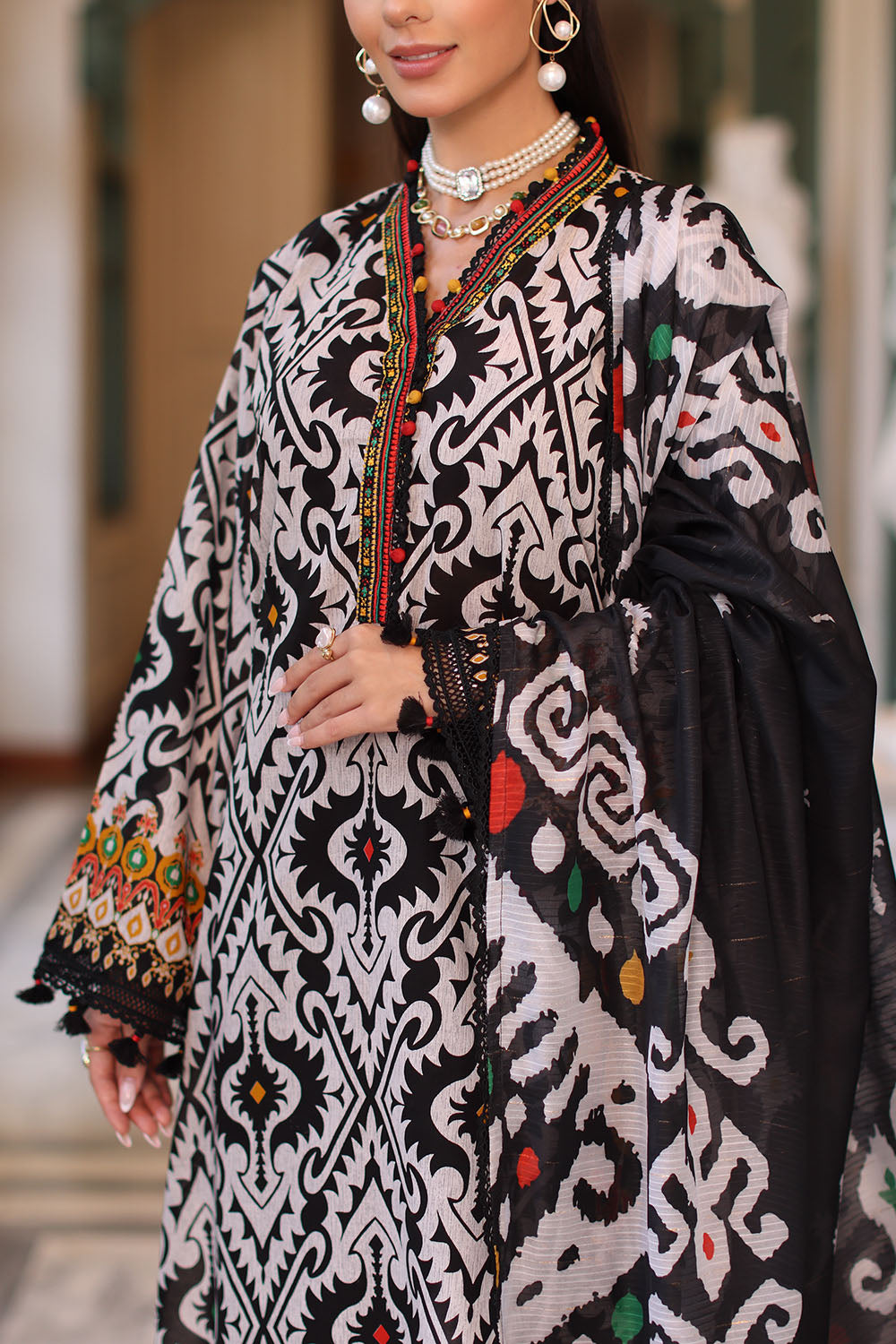3 Piece Printed Lawn Suit