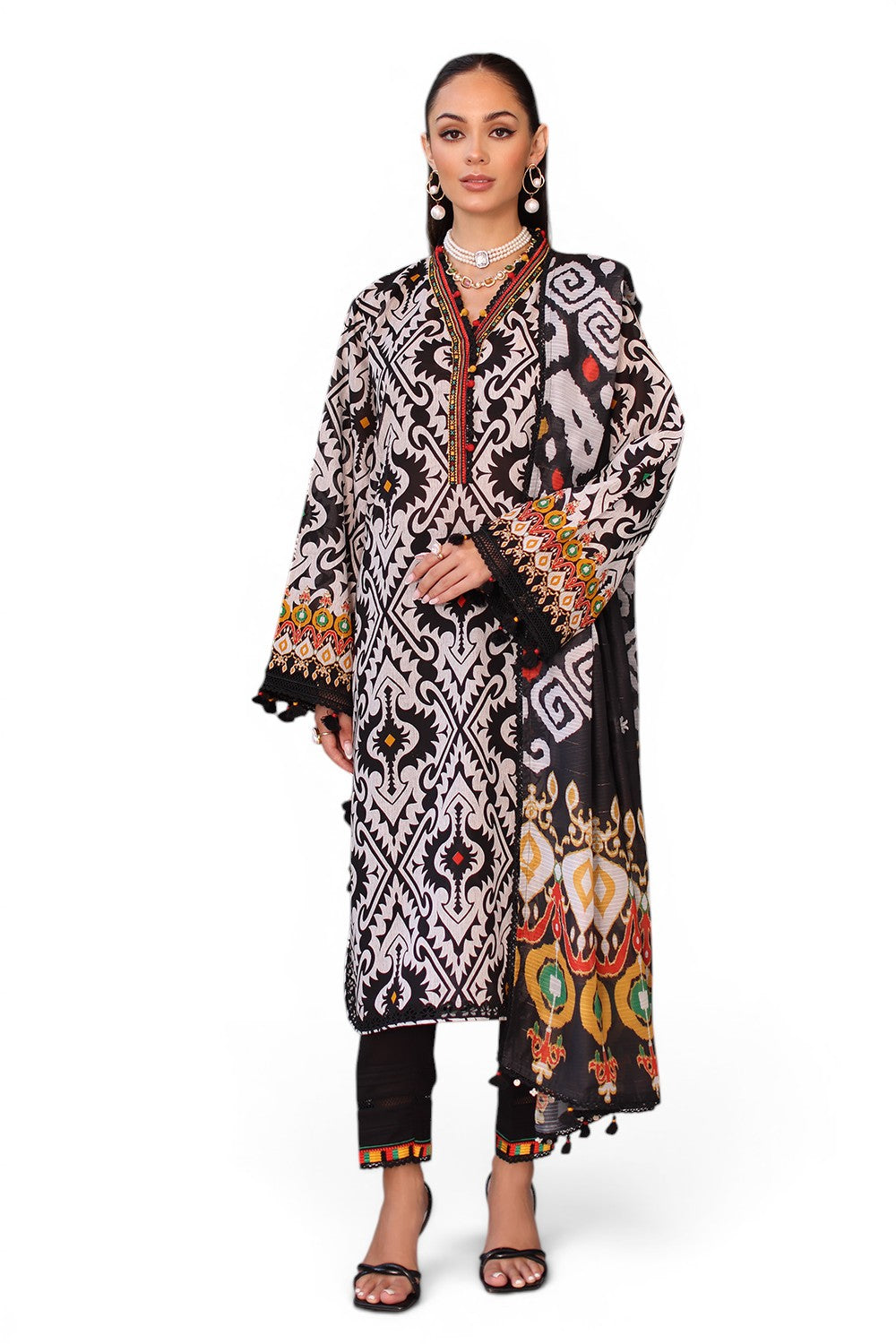 3 Piece Printed Lawn Suit