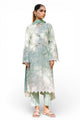 3 Piece Embroidered Printed Lawn Suit With Printed Chiffon Dupatta