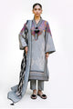 3 Piece Printed Lawn Suit With Printed Chiffon Dupatta