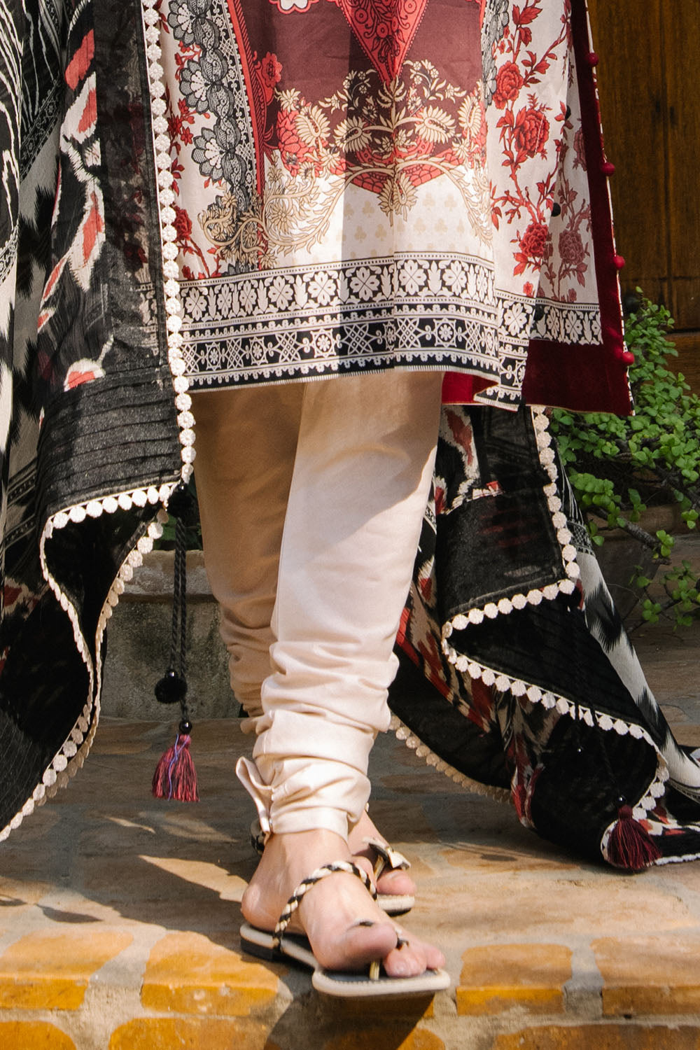 3 Piece Printed Lawn Suit with Printed Chiffon Dupatta