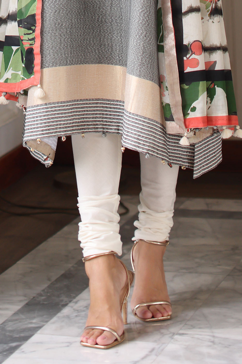 3 Piece Embroidered Jacquard Suit