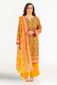 3 Piece Printed Khaddar Suit with Dupatta