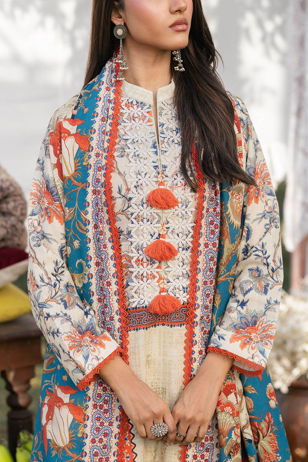3 Piece Printed Khaddar Suit - W-FB-WCS-26-491794