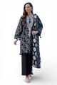 3 Piece Printed Lawn Suit With Embroidered Neckline