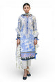 3 Piece Printed Lawn Suit With Embroidered Neckline