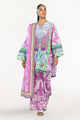3 Piece Printed Lawn Suit With Embroidered Organza Lace