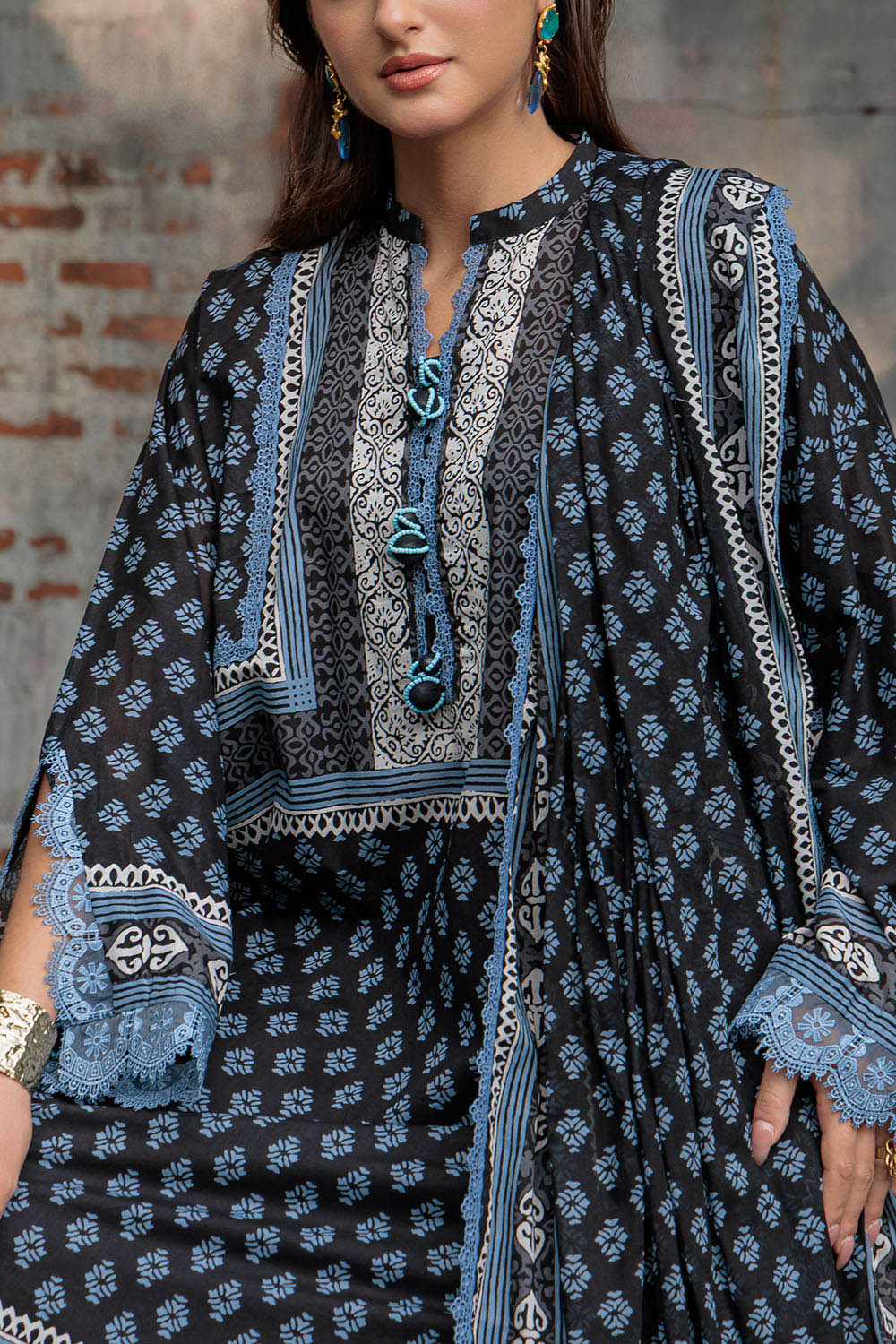 3 Piece Printed Lawn Suit