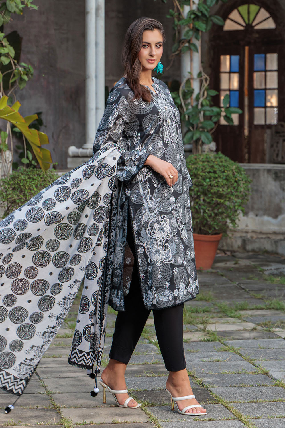 3 Piece Printed Lawn Suit