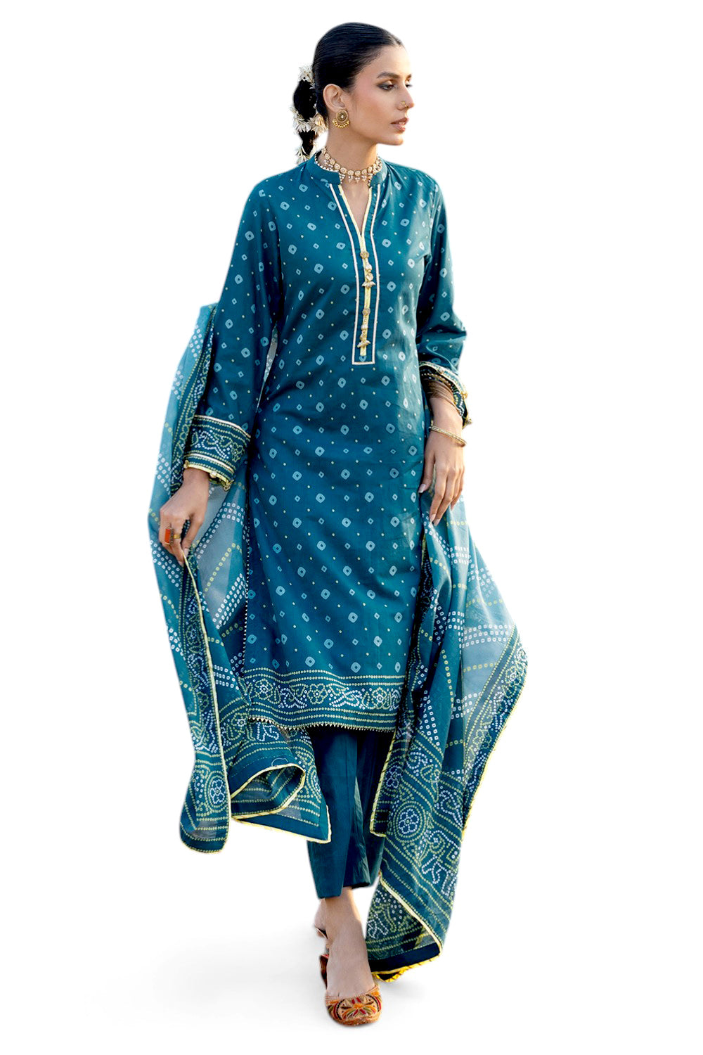 3 Piece Printed Lawn Suit
