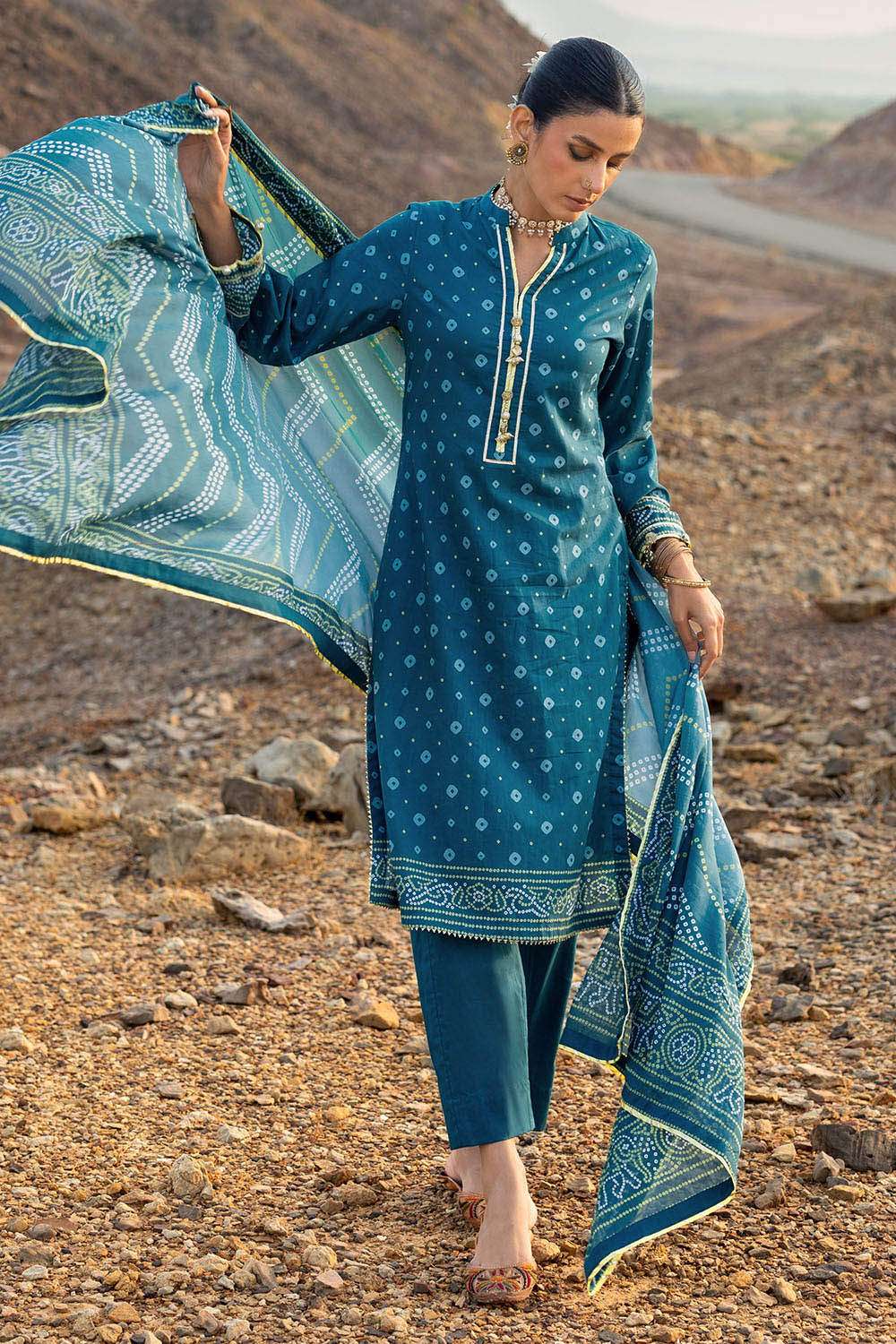 3 Piece Printed Lawn Suit