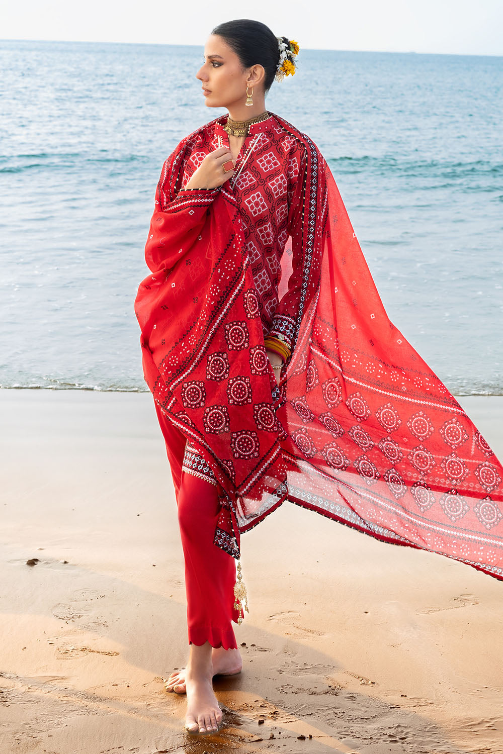 3 Piece Printed Lawn Suit