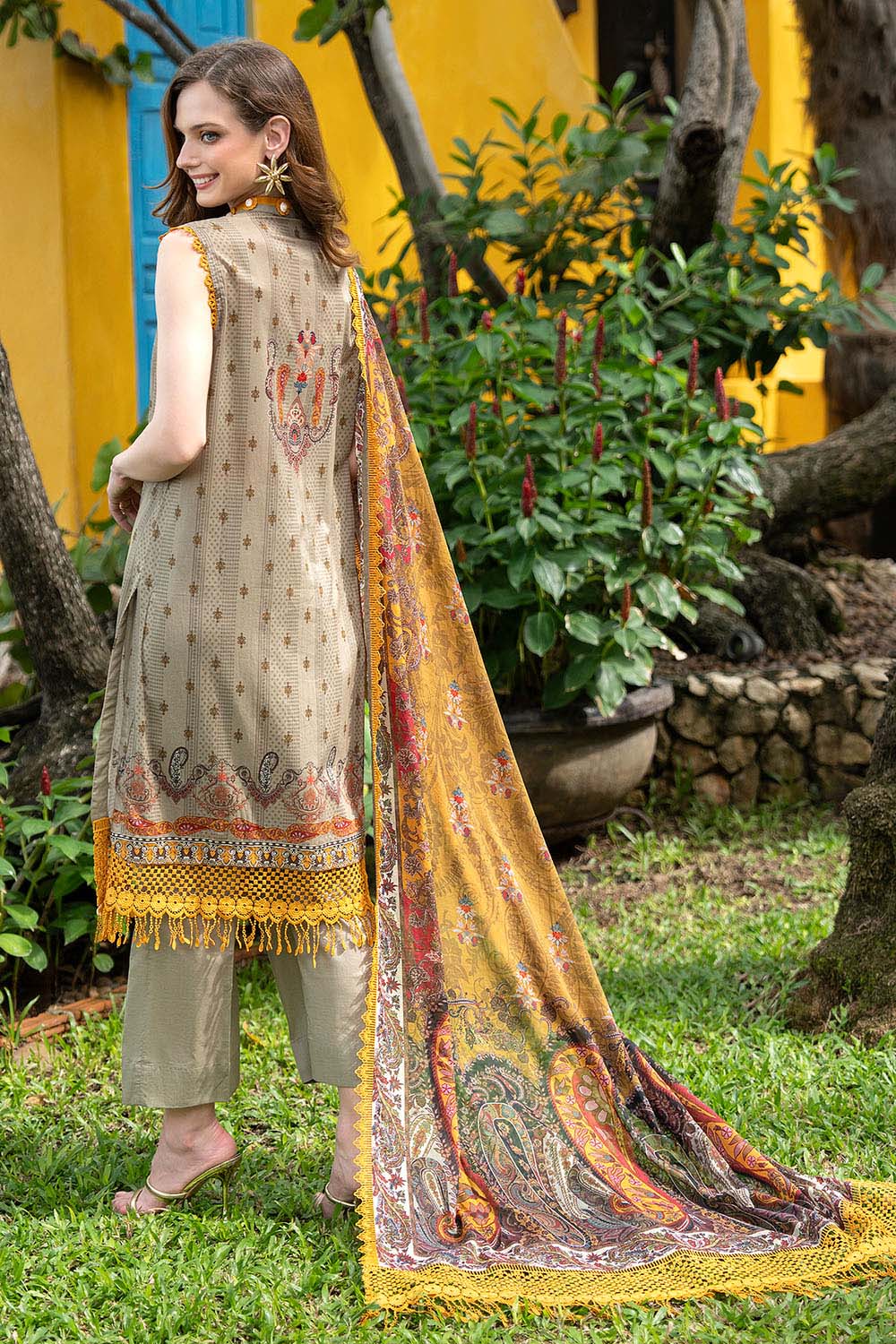 3 Piece Printed Lawn Suit