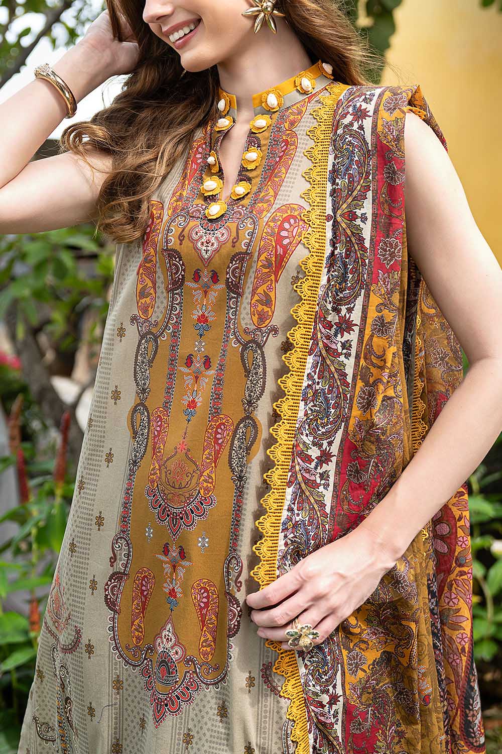 3 Piece Printed Lawn Suit