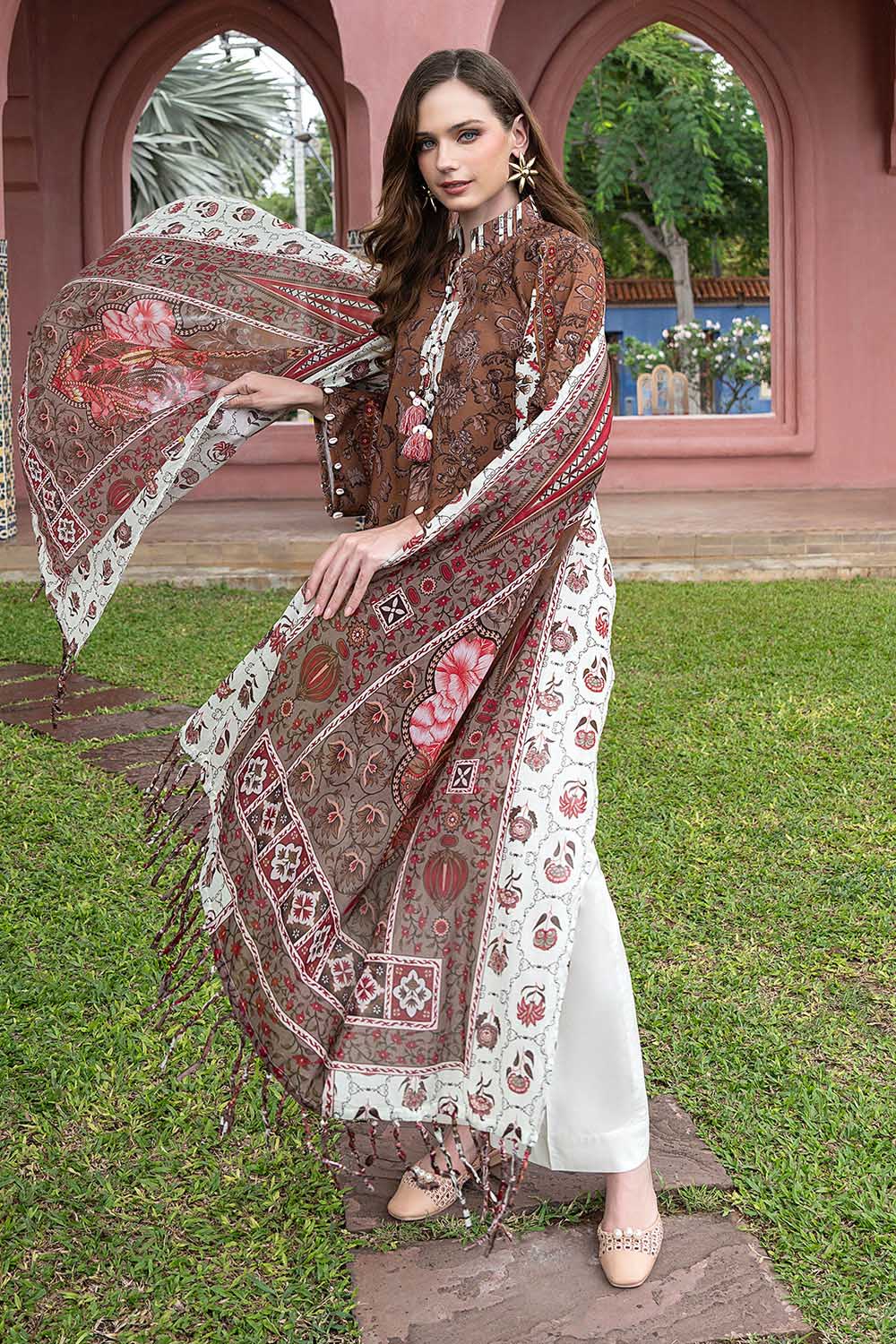 3 Piece Printed Lawn Suit